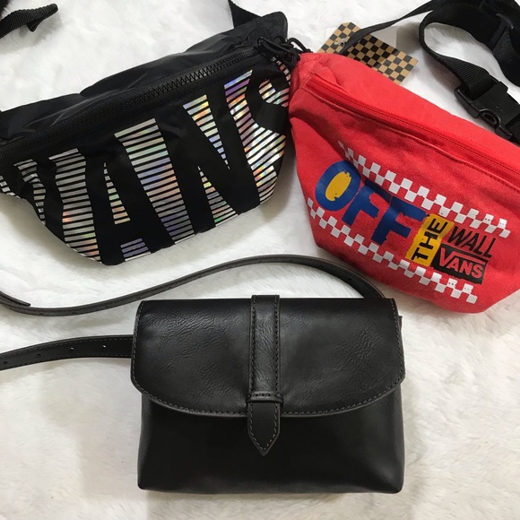 NWT VANS blinds holo fanny pack bum bag black - Picture 13 of 13